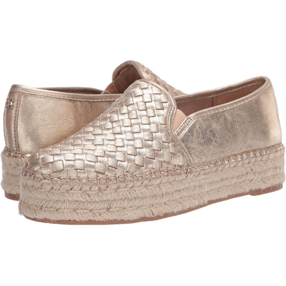 SAM EDELMAN ROSE GOLD CATHERINE PLATFORMS